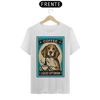 Nome do produto Camiseta Cachorro café