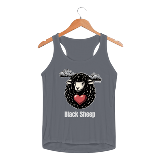 Nome do produto Regata Fem. Dri fit Black sheep