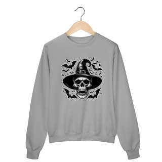 Nome do produto Moletom Caveira Halloween