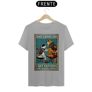 Nome do produto Camiseta Cat Tattoo Artist