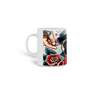 Nome do produto Caneca Pug Tattoo