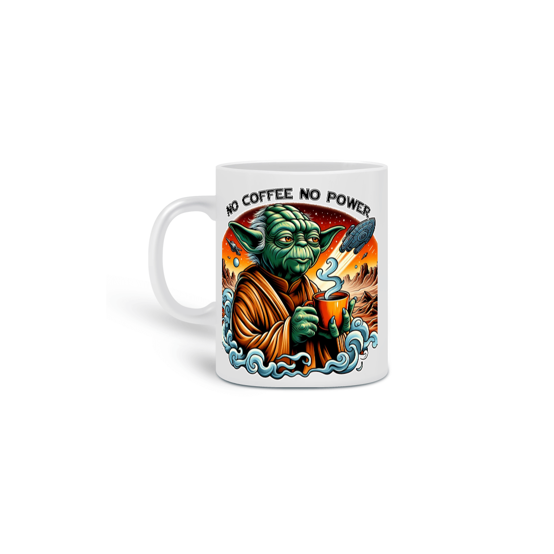 Nome do produto: Caneca Yoda