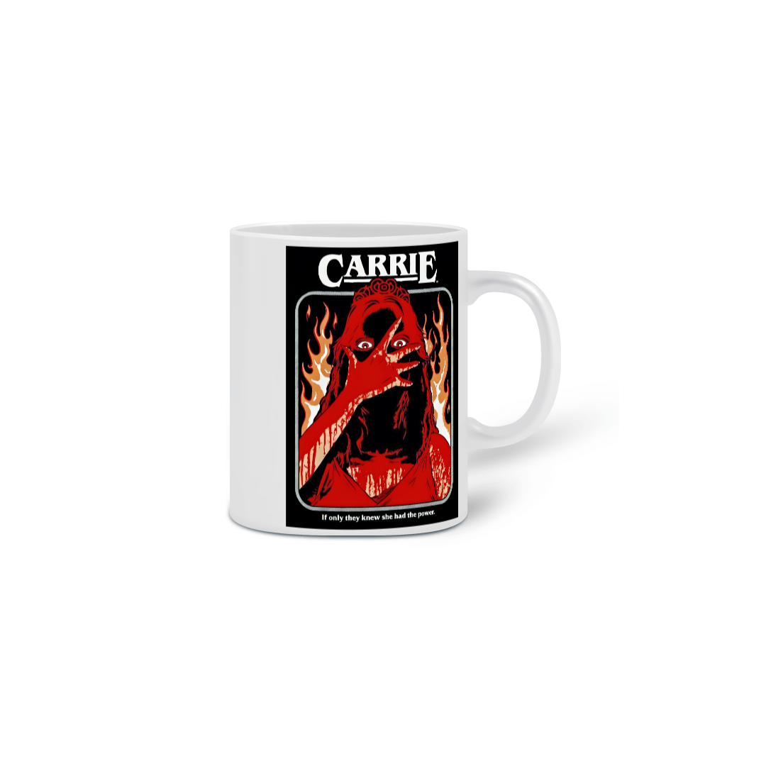 Nome do produto: Caneca Carrie a estranha