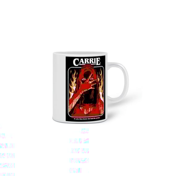 Caneca Carrie a estranha