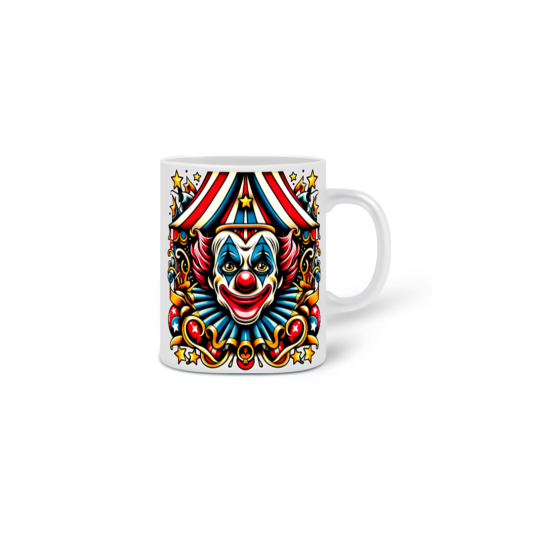 Nome do produto: Caneca Palhaço