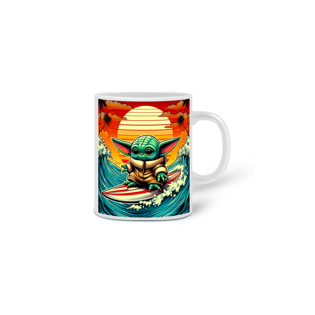 Nome do produto: Caneca Baby Yoda