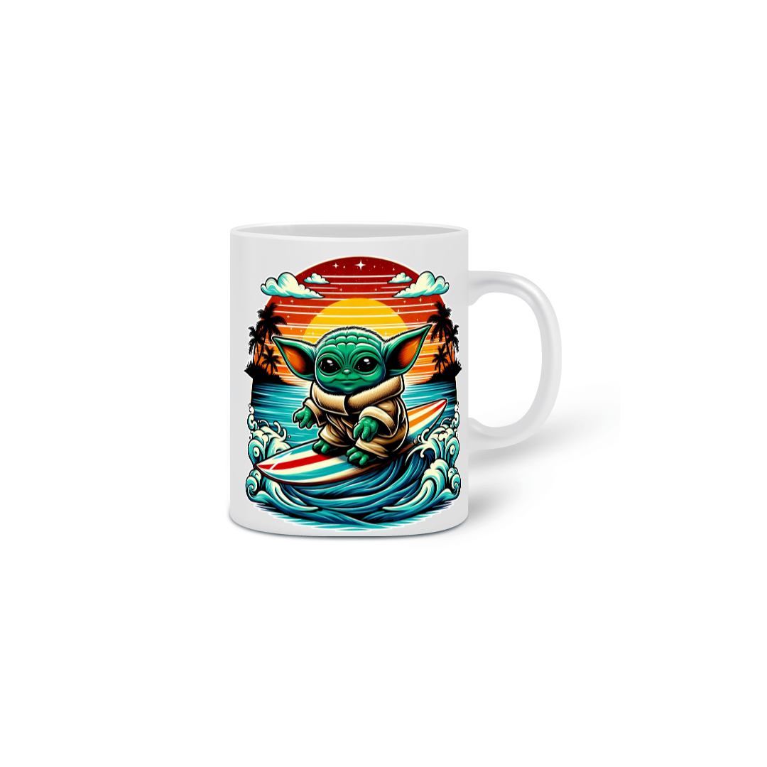 Nome do produto: Caneca Baby Yoda