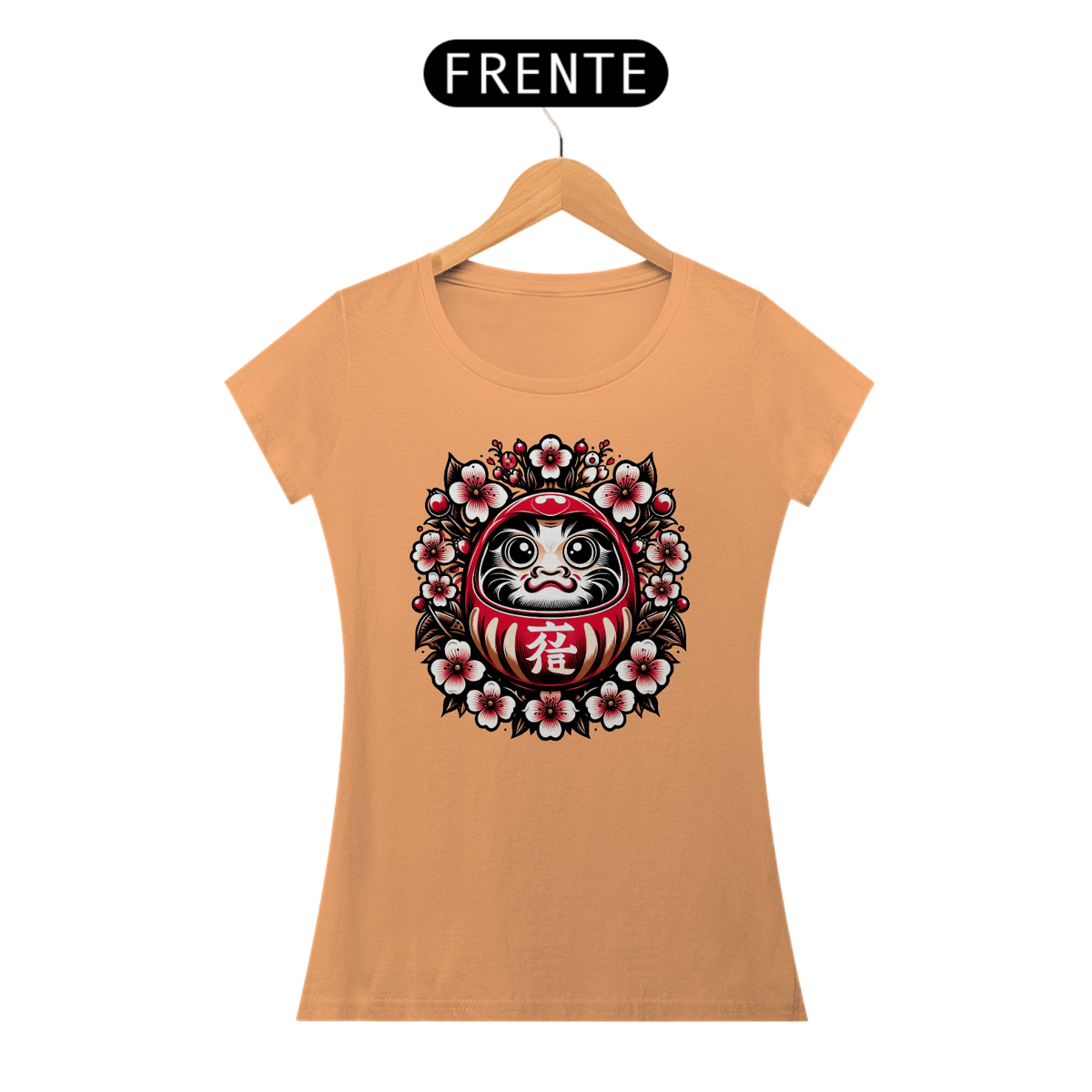 Nome do produto: Baby look estonada Daruma