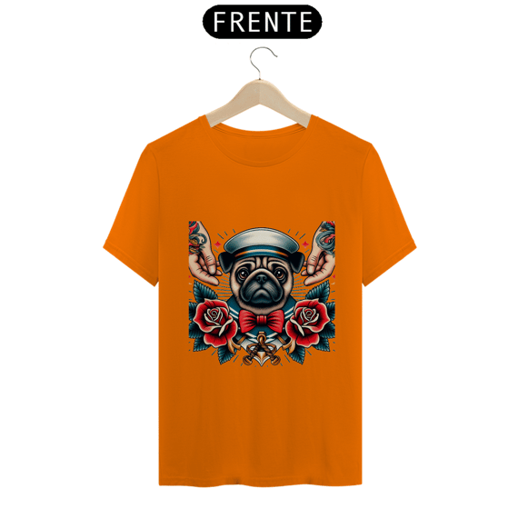 Camiseta Pug Tattoo