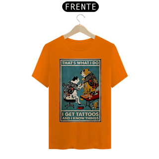 Nome do produto Camiseta Cat Tattoo Artist