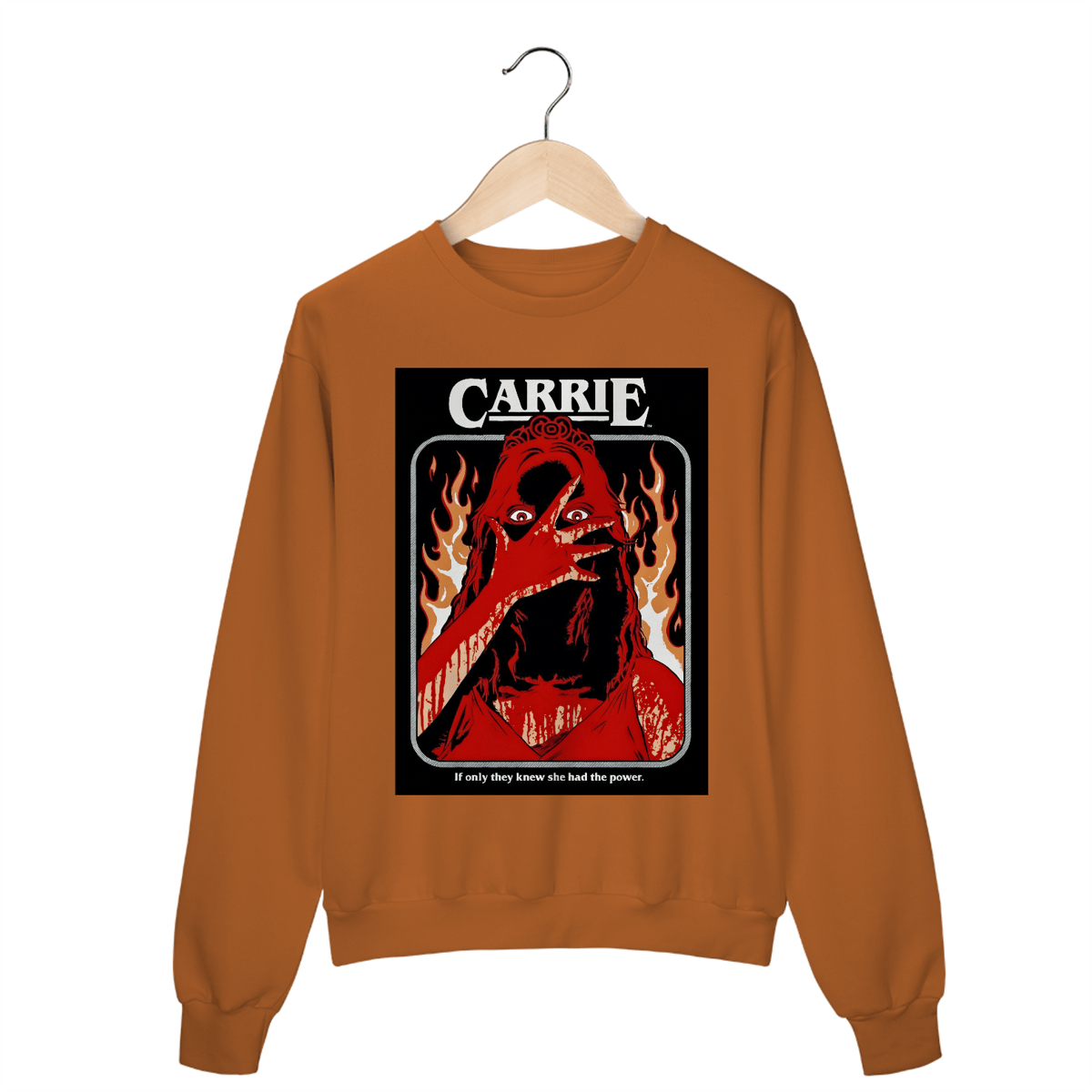 Nome do produto: Moletom Carrie a estranha