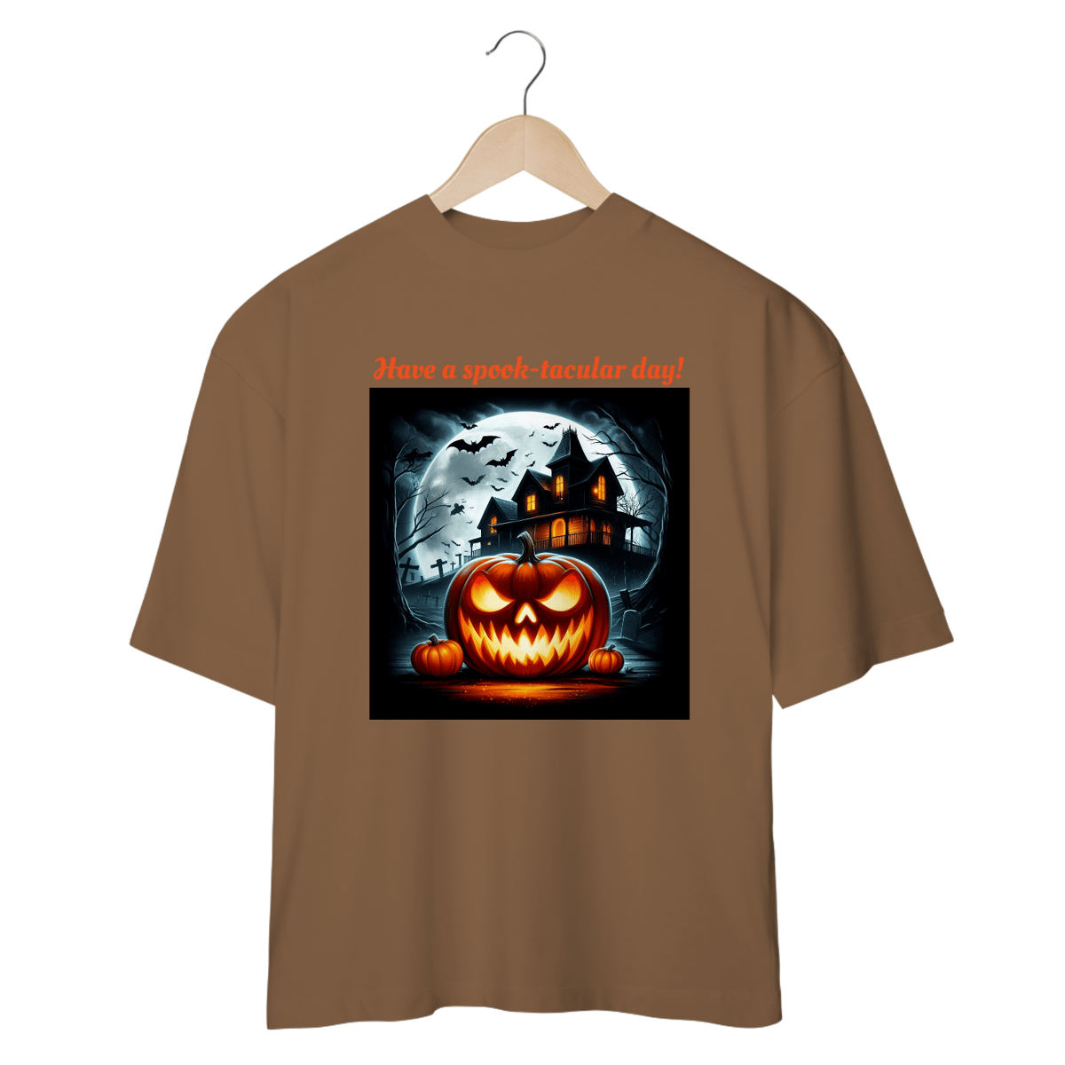 Nome do produto: Camiseta Oversized Halloween