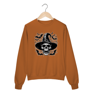 Nome do produto Moletom Caveira Halloween