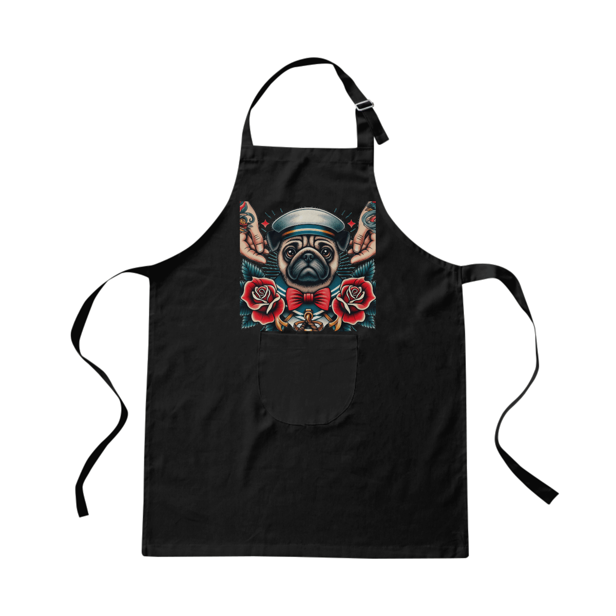 Nome do produto: Avental Pug Tattoo