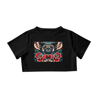 Nome do produto Cropped Pug Tattoo