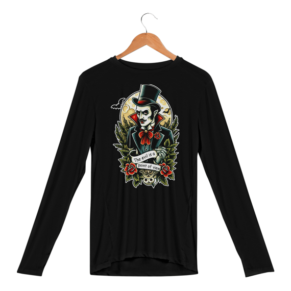 Camiseta manga longa UV Dracula