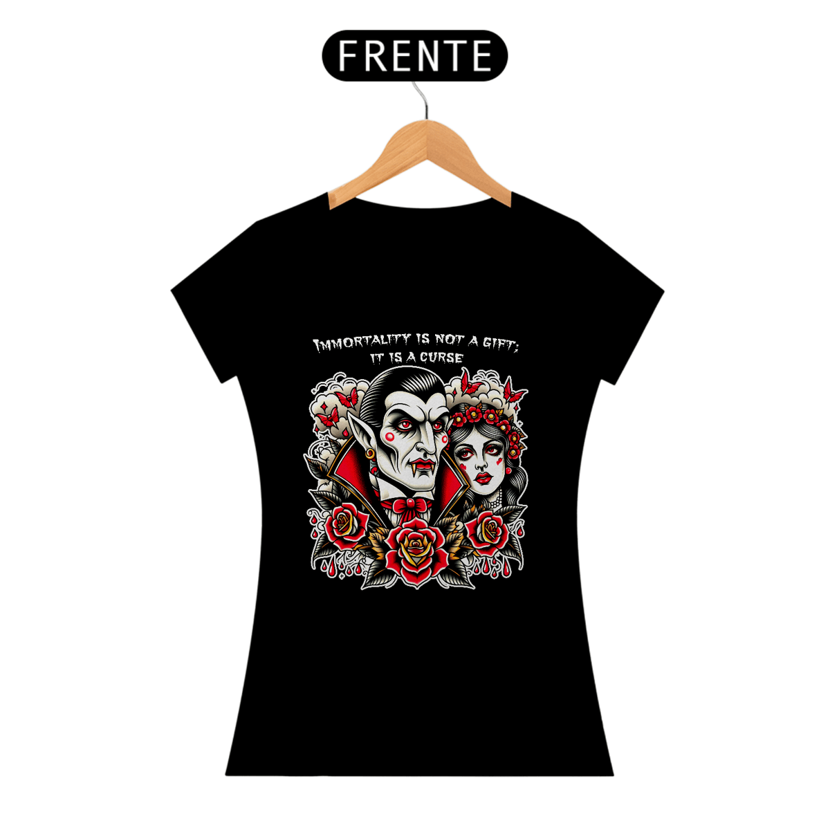 Nome do produto: Camiseta Dracula