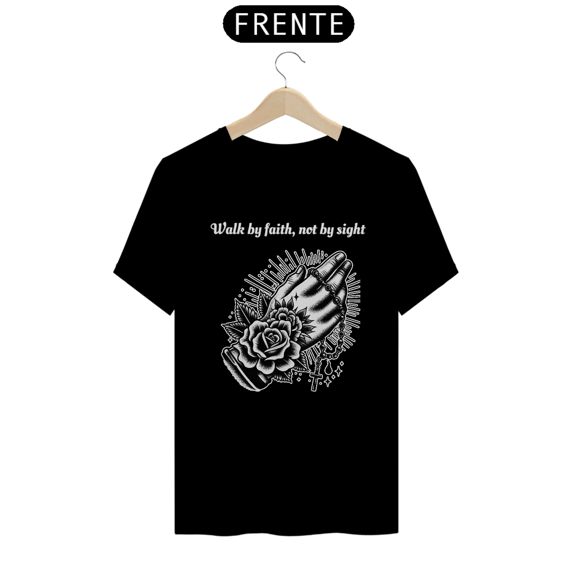 Camiseta mãos orando
