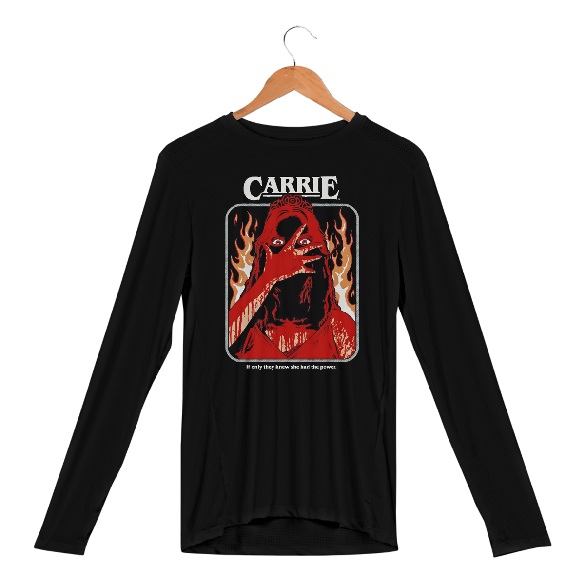 Nome do produto: Camisa Manga Longa UV Carrie a estranha