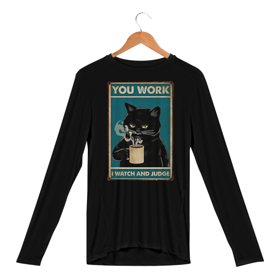 Camisa Manga Longa UV Cat