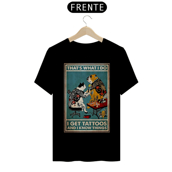 Camiseta Cat Tattoo Artist