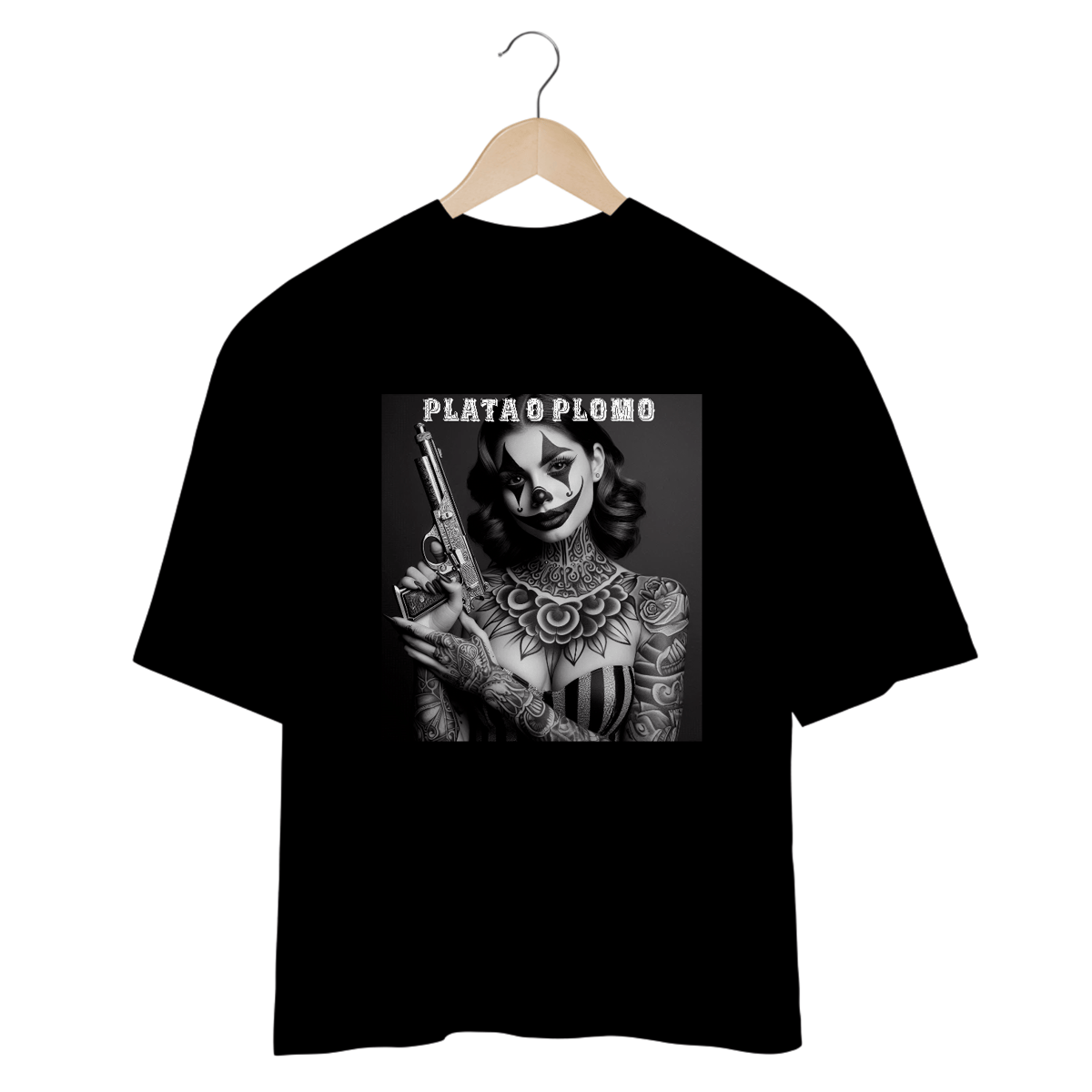 Nome do produto: Camiseta Oversized Catrina