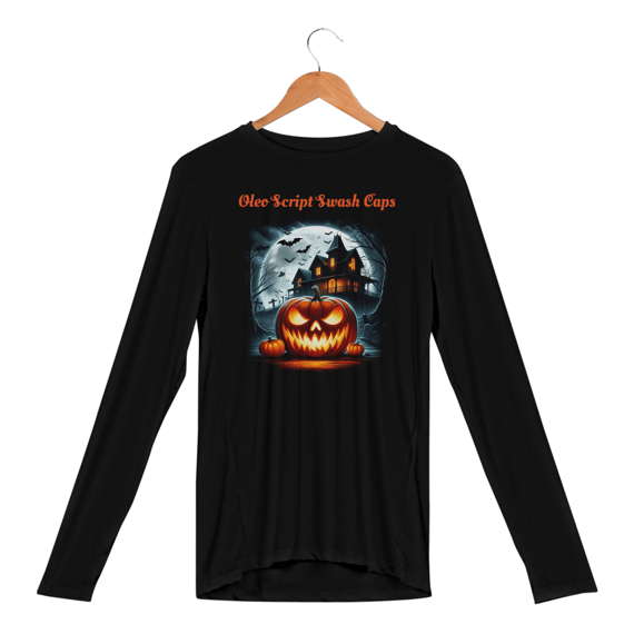 Camisa Manga Longa UV Halloween