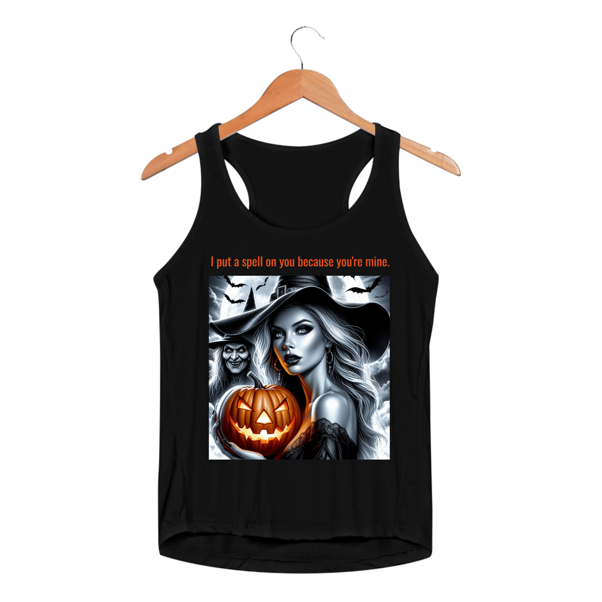 Nome do produto: Regata DryFit Bruxa Halloween