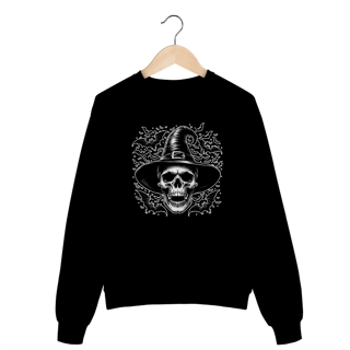 Nome do produto Moletom Caveira Halloween