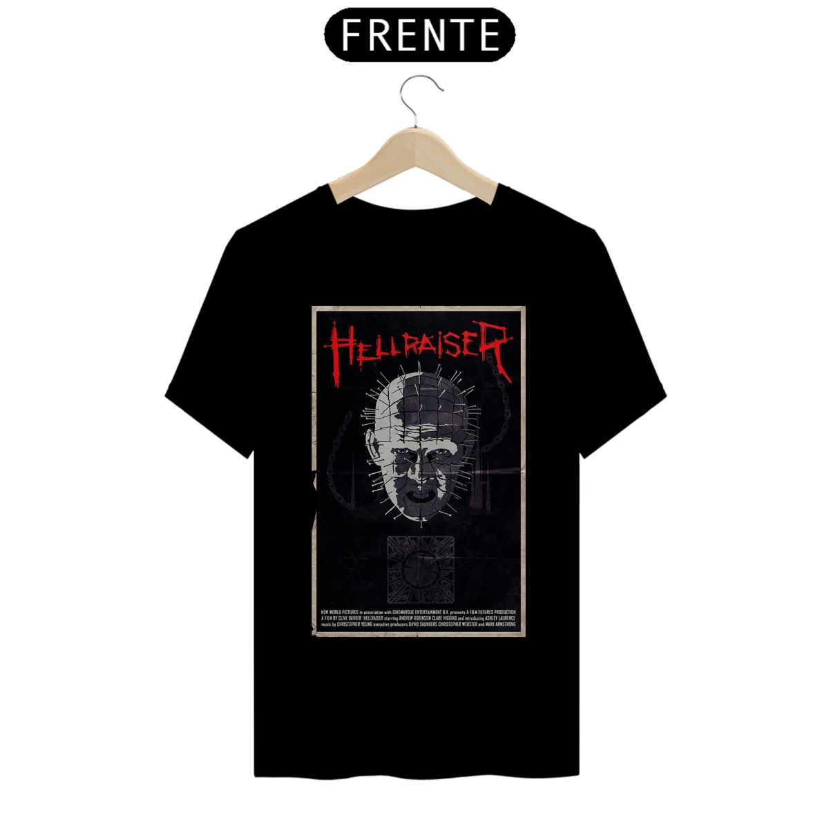 Nome do produto: Camiseta Hellraiser