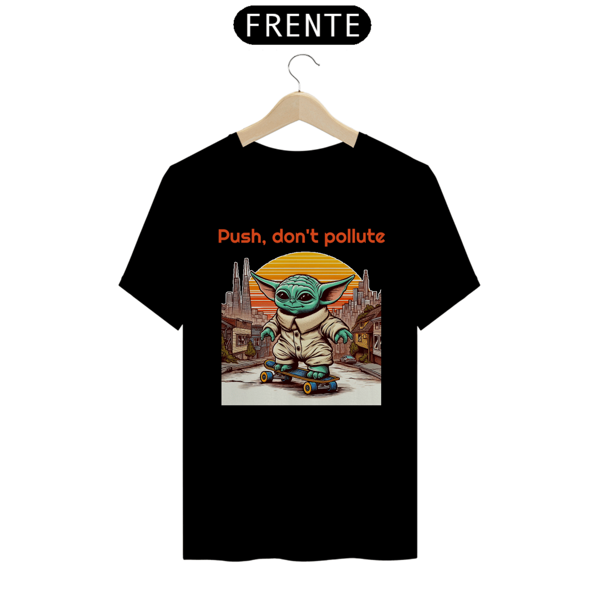 Nome do produto: Camiseta Baby Yoda