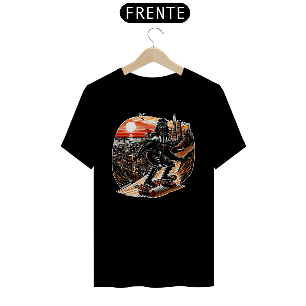 Nome do produto: Camiseta Darth Vader
