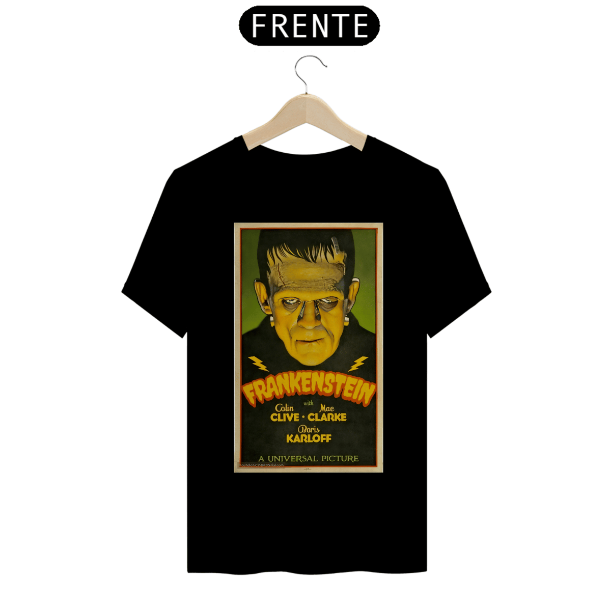 Nome do produto: Camiseta frankenstein