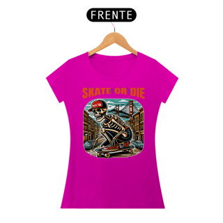 Nome do produto Baby Look Skate Skull