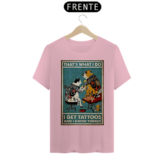 Nome do produto Camiseta Cat Tattoo Artist