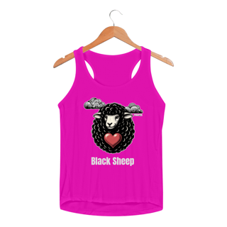Nome do produto Regata Fem. Dri fit Black sheep