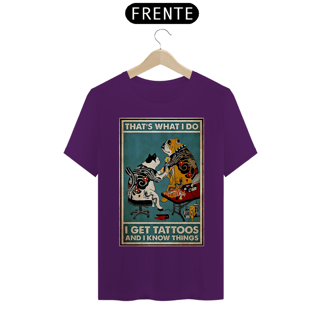 Nome do produto Camiseta Cat Tattoo Artist