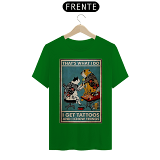 Nome do produto Camiseta Cat Tattoo Artist