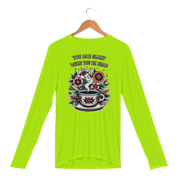 Camiseta manga longa UV Café