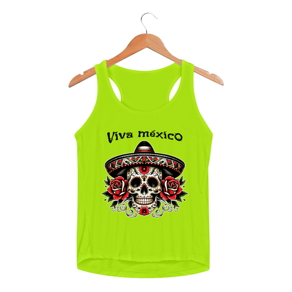 Regata DryFit Caveira Mexicana