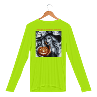Nome do produto Camisa Manga Longa UV Bruxa Halloween