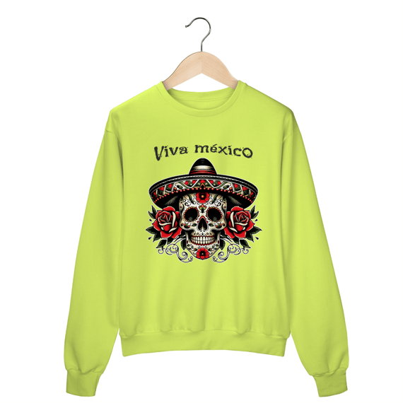Moletom Caveira Mexicana