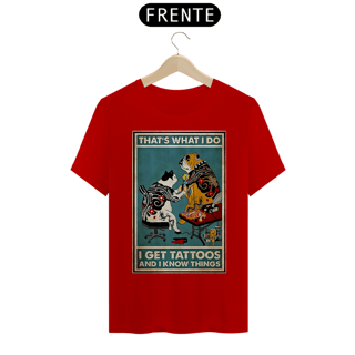 Nome do produto Camiseta Cat Tattoo Artist
