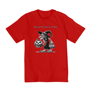 Nome do produto Camiseta Infantil Bruxa Halloween