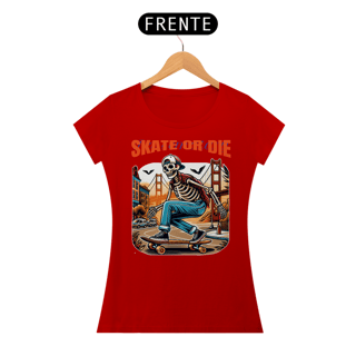 Nome do produto Baby Look Skate Skull