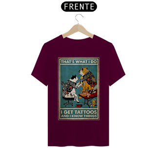 Nome do produto Camiseta Cat Tattoo Artist
