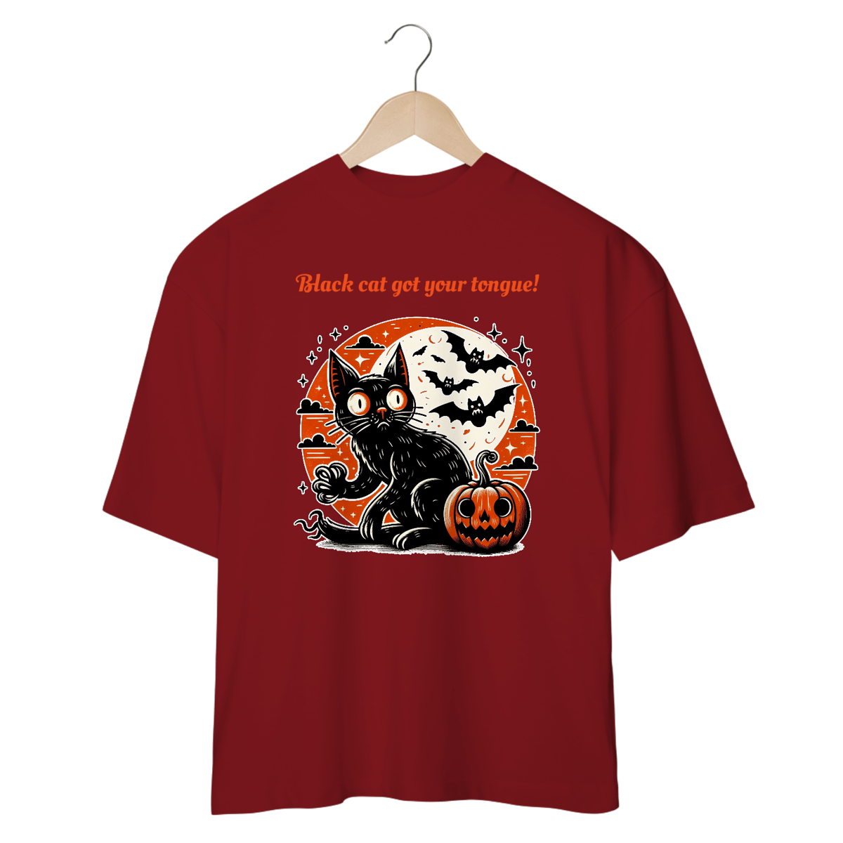 Nome do produto: Camiseta Oversized Halloween
