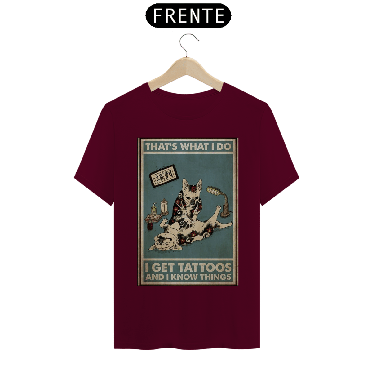 Nome do produto: Camiseta Dog Tattoo