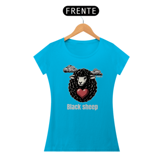 Nome do produto Baby look Black sheep