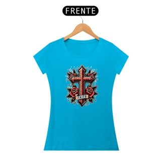 Nome do produto Baby Look Cruz